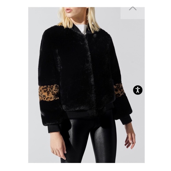 Apparis Jackets & Blazers - Apparis Jem Faux Fur Bomber Jacket